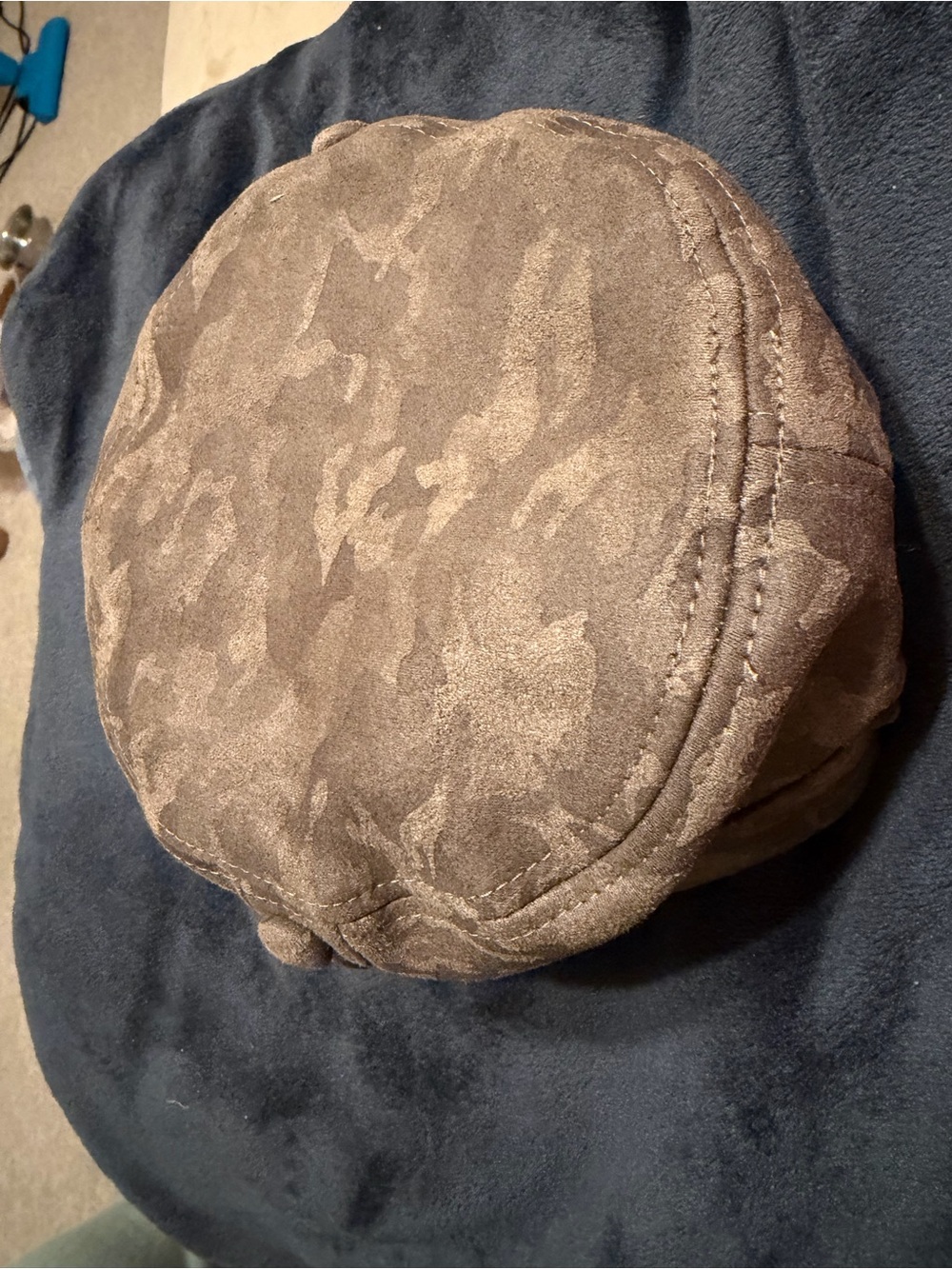 Women's Camouflage Cadet Cap in Brown - Picture 4 of 4